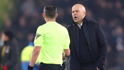 'Emotions got the better of me': Arne Slot reacts to red card in Merseyside derby
