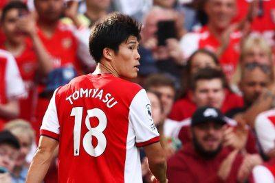 Gabriel Jesus - Kai Havertz - West Ham - Gabriel Martinelli - Takehiro Tomiyasu - International - Arsenal’s Tomiyasu out for season after knee surgery - guardian.ng - Japan - county Southampton