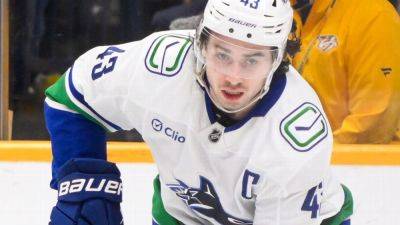 Dallas Stars - Cale Makar - Quinn Hughes - Charlie Macavoy - Quinn Hughes won't join U.S. for 4 Nations championship game - ESPN - espn.com - Usa - Canada - state New Jersey - state Colorado