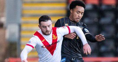 Airdrie boss: Lewis Strapp injury 'doesn't look good' after throw backfired