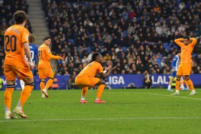 Real Madrid fall at Espanyol as Atletico cut Liga gap