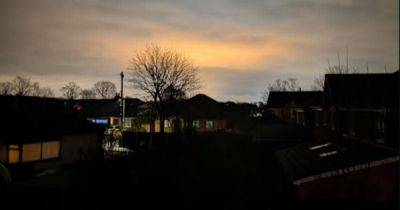 Mystery over unusual 'orange glow' in night sky above Greater Manchester - manchestereveningnews.co.uk