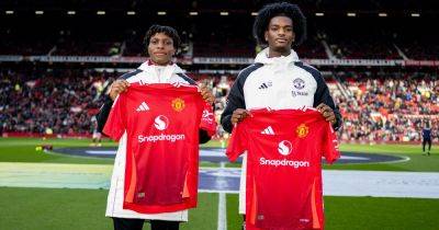 Man United unveil two new players after double transfer before deadline day