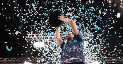 Luke Humphries in 7th heaven as Cool Hand survives Jonny Clayton fightback to claim Winmau World Darts Masters