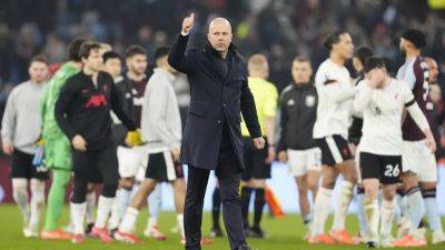 Arne Slot: Liverpool making a habit of drawing games they should win