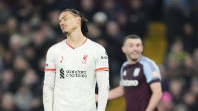 Another night to forget for Núñez as Liverpool draw at Villa - ESPN