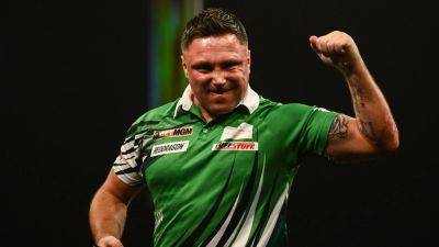 Gerwyn Price beats Nathan Aspinall for Premier League Darts win in Dublin