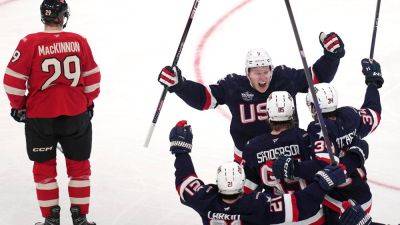 Charles Krupa - Beauty of American patriotism on display even as USA loses OT heartbreaker to Canada in 4 Nations championship - foxnews.com - Usa - Canada - county Garden