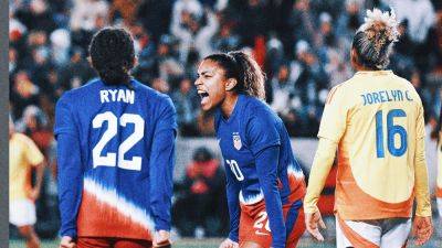 Emma Hayes - Catarina Macario - USWNT beats Colombia 2-0 to open SheBelieves Cup - foxnews.com - Colombia - Usa - Australia - Japan