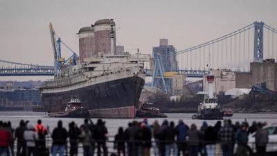 World’s largest artificial reef: Historic ocean liner embarks on final voyage to bottom of the sea - euronews.com - Usa - state Alabama - state Delaware - county Mobile