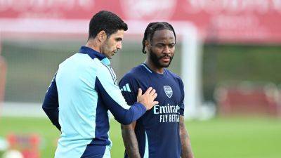 Mikel Arteta wants Raheem Sterling to deliver to keep Arsenal in the title race
