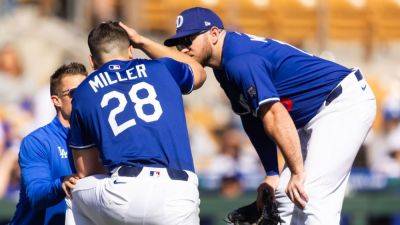 Dodgers' Bobby Miller has no fracture after being struck by liner - ESPN