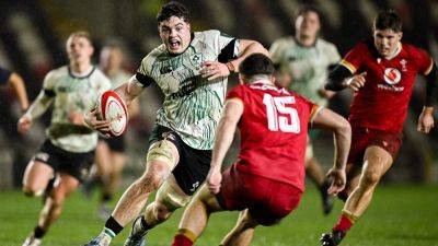 Ireland U20s fall to defeat in Wales