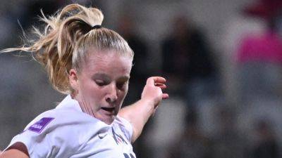 Alessia Russo - Leah Williamson - Lucy Bronze - Ella Toone - Carla Ward - Mary Earps - Kyra Carusa - Lauren James - Nations League wrap: Slovenia edge Greece, England held - rte.ie - Spain - Portugal - Turkey - Ireland - Slovenia - county Republic - county Green - Greece