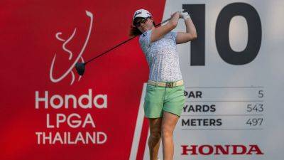 Leona Maguire - Angel Yin - Lpga Tour - Leona Maguire continues to steady ship but well adrift of Angel Yin in Thailand - rte.ie - Usa - Japan - Thailand
