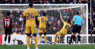 Kepa Arrizabalaga - Matheus Cunha - Matt Doherty - Vitor Pereira - Antoine Semenyo - Ryan Christie - Afc Bournemouth - Justin Kluivert - Michael Salisbury - Bournemouth suffer top-four blow as Wolves win on the road to boost survival bid - breakingnews.ie