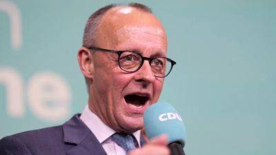 Olaf Scholz - Merz’s centre-right CDU lead in Germany’s federal election, exit polls show - euronews.com - Germany - Eu