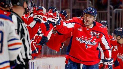 Leon Draisaitl - Alex Ovechkin - Tom Wilson - Jaromir Jagr - Wayne Gretzky - Alex Ovechkin nets three, now 13 goals shy of NHL record - ESPN - espn.com - Washington
