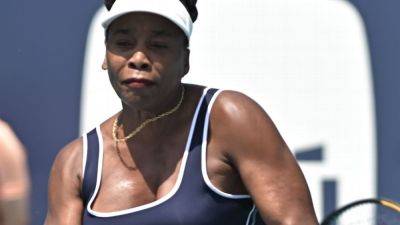 Venus Williams, 44, will not play at BNP Paribas Open - ESPN