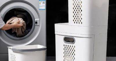 Debenhams' laundry basket reduced from £115 to £28 is 'perfect' for anyone with a messy home