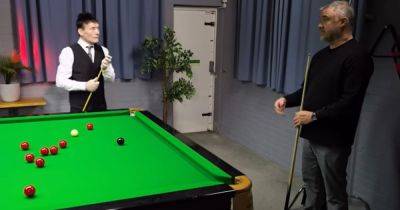 Jimmy White tells Stephen Hendry he's been diagnosed with life-changing health condition