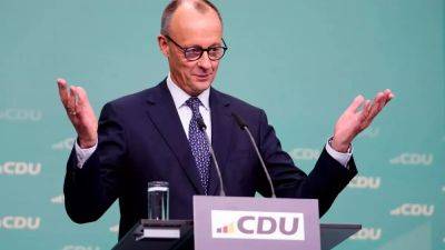 Olaf Scholz - German government coalition talks between CDU and SPD to begin, Merz says - euronews.com - Germany - Usa
