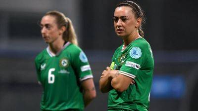 Katie McCabe and Megan Connolly make no excuses for Slovenia shocker