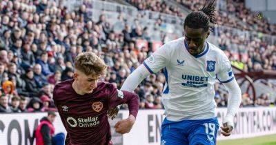 James Wilson reveals Hearts v Rangers favour for teacher he jokes will help schoolboy wonder make the grade