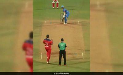 Watch: Sachin Tendulkar Rolls Back The Years With Vintage Stroke-Play. Internet In Awe