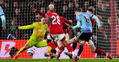 Arsenal’s dwindling title hopes suffer further blow with goalless draw at Forest