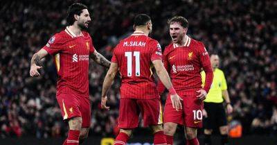 Liverpool win to strengthen grip on title race as Arsenal drop points again