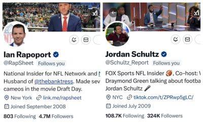 NFL Insiders Ian Rapoport And Jordan Schultz Go At It Over Matthew Stafford Scoop