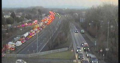 M6 crash LIVE traffic updates as three lanes shut and police issue warning