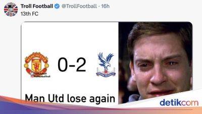 Meme MU Diterkam Crystal Palace, Balik ke Posisi Keramat 13