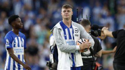 Graham Potter - Evan Ferguson - West Ham sign Ireland striker Ferguson on loan from Brighton - channelnewsasia.com - Ireland