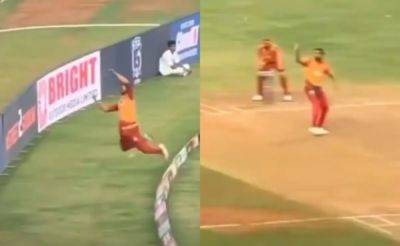 Watch: Bizarre - Terrific Fielding Saves Sure-Shot 4 But Bowler Concedes 6 On Same Ball - sports.ndtv.com - Uae - India - Pakistan