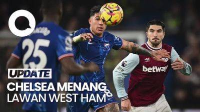 West Ham United - Liga Inggris - Video Chelsea Comeback Kalahkan West Ham 2-1 - sport.detik.com