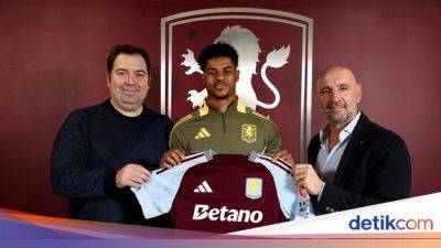 Aston Villa - Marcus Rashford - Jadon Sancho - Ruben Amorim - Rashford ke Aston Villa, Sancho Sindir MU? - sport.detik.com