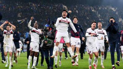 Rui Patricio - Vincenzo Italiano - Dan Ndoye - Thijs Dallinga - Castro's late strike sends Bologna into Coppa Italia semis - channelnewsasia.com - Portugal - Italy - Brazil - Argentina - county Charles - county Castro