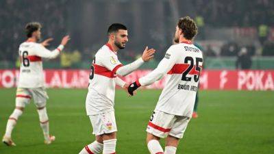 Frank Onyeka - Bayer Leverkusen - Deniz Undav - Undav goal hands Stuttgart 1-0 win over Augsburg and spot in German Cup semis - channelnewsasia.com - Germany