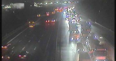 M6 traffic LIVE as 'serious crash' between HGV and van forces motorway to shut - updates