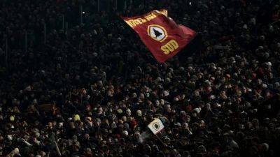Roma, Frankfurt hit by sanctions for fans' behaviour