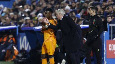 Ancelotti praises Real's youngsters after 3-2 cup win at Leganes