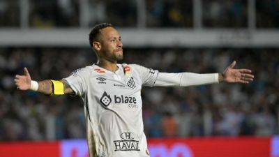 Neymar takes field for Santos for 1st time in 12 years - ESPN