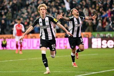 Eddie Howe - Jacob Murphy - Newcastle sweep aside Arsenal to reach League Cup final - news24.com - Saudi Arabia