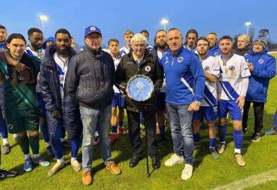 Keith Willson celebrates 75 years with Bearsted Football Club having made his debut as a 14-year-old