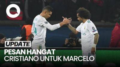 Cristiano Ronaldo - Video: Marcelo Pensiun, Cristiano: Terima Kasih Atas Segalanya Sahabatku - sport.detik.com