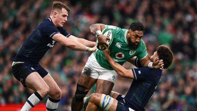 Huw Jones - Finn Russell - Darcy Graham - Bundee Aki - Simon Easterby - Defence the focus for Bundee Aki ahead of trip to Scotland - rte.ie - Italy - Scotland - Ireland