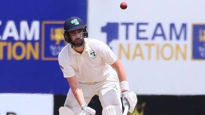 Andy Balbirnie - Barry Maccarthy - Cricket Ireland - Ireland lead Zimbabwe after second day of one-off Test match - rte.ie - Zimbabwe - Ireland