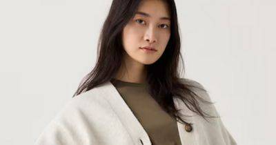 Uniqlo cardigan reduced to £14 is both 'warm and smart' for the spring months